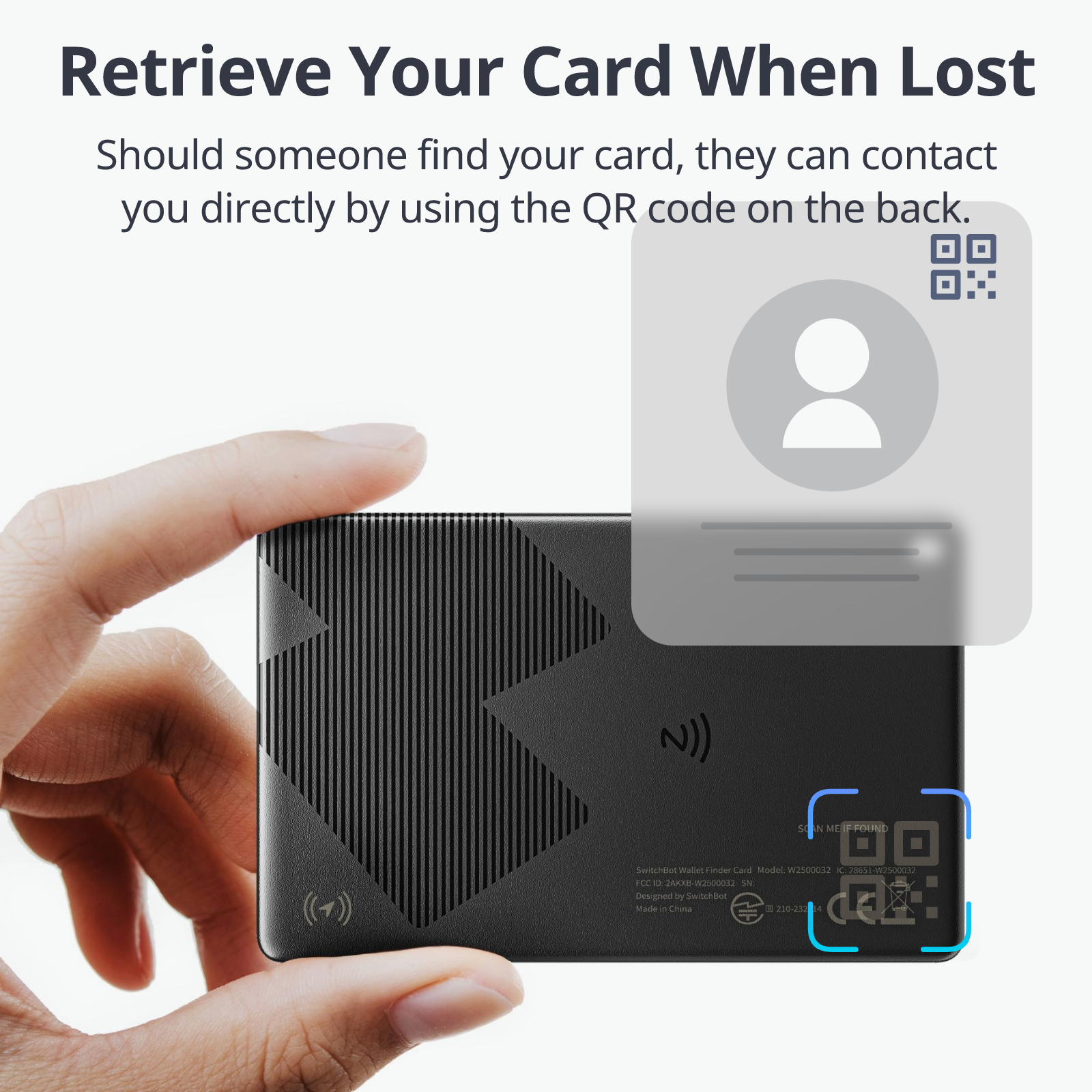 Switchbot Wallet Finder Card