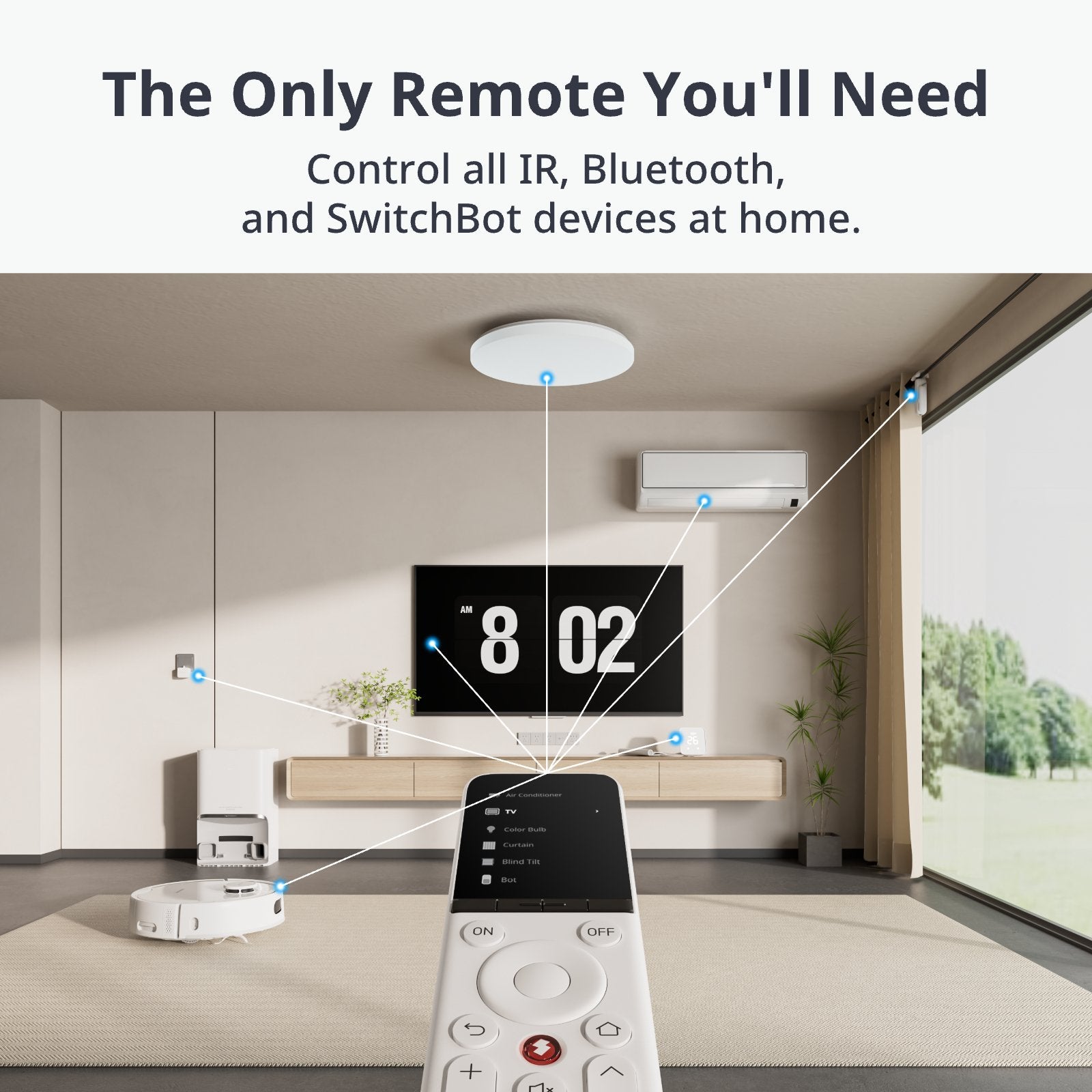 Switchbot Universal Remote (hub vereist)